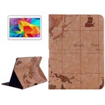 Design Case til Tab 4 10.1 - World Map (Creme)